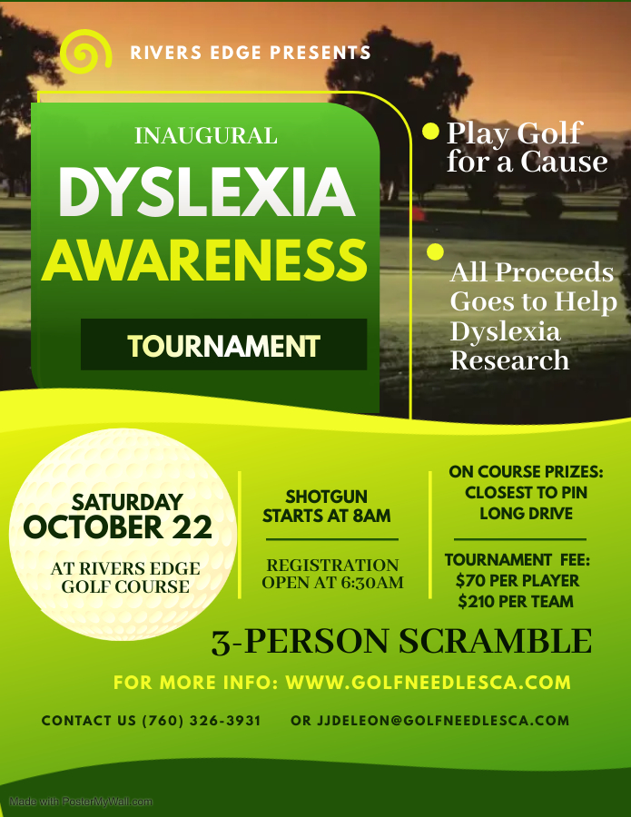 Dyslexia Awareness Flyer